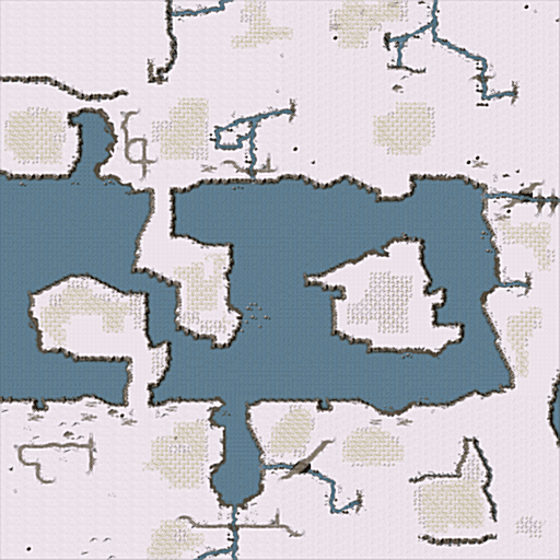 Treasure Island Red Alert large 4 player map