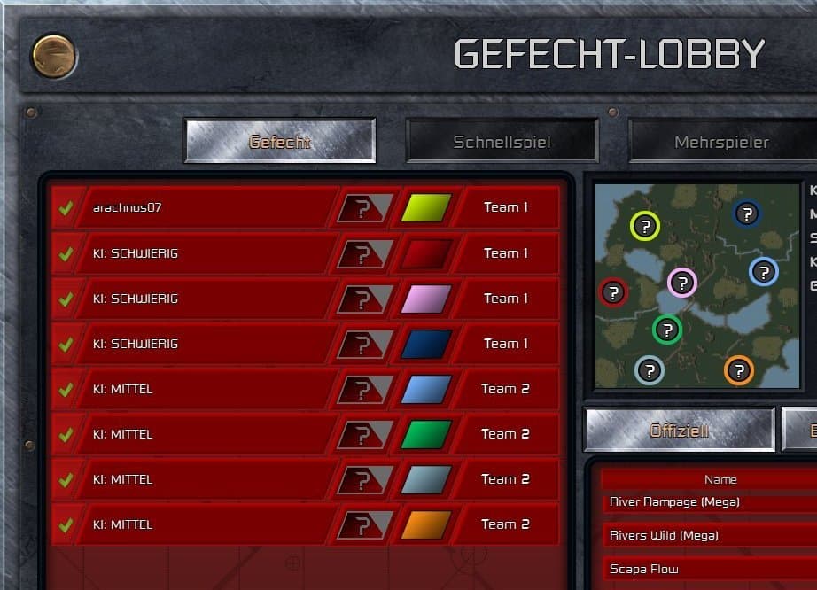 new RA1 skirmish colors for you! :D