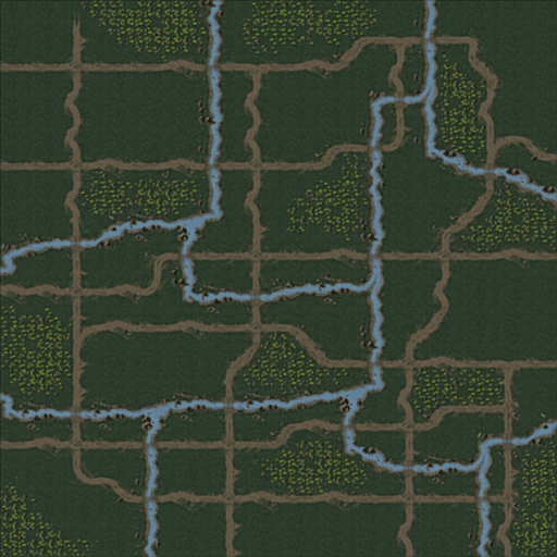 Roads and Rivers