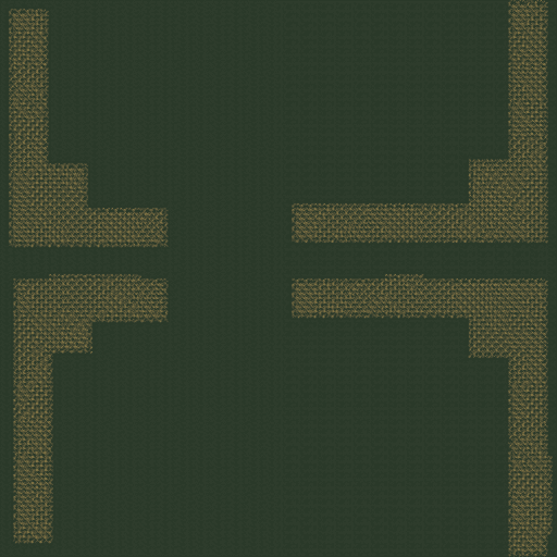 Wall in the middle