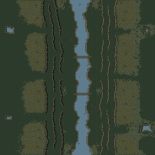 Canyon River valley
