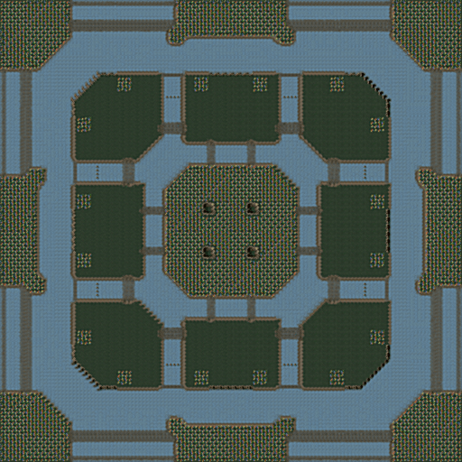 Diamonds Aren't Forever 4 Players by Freezeolda - 2+2+2 Roads, Middle Base