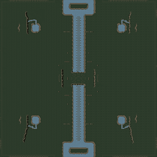 IronRush no Rush 1.10 (Shuffle 5, Team 1 go left, Team 2 go right)