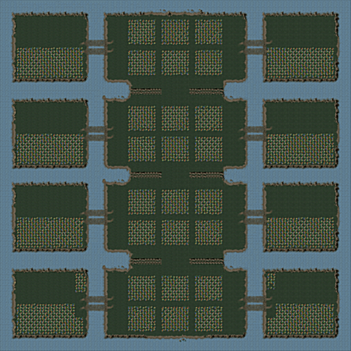 4v4 Gem Map Left vs Right