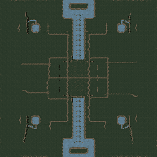 IronRush no Rush - Commander Edition 2 (Team 1 go left, Team 2 go right)