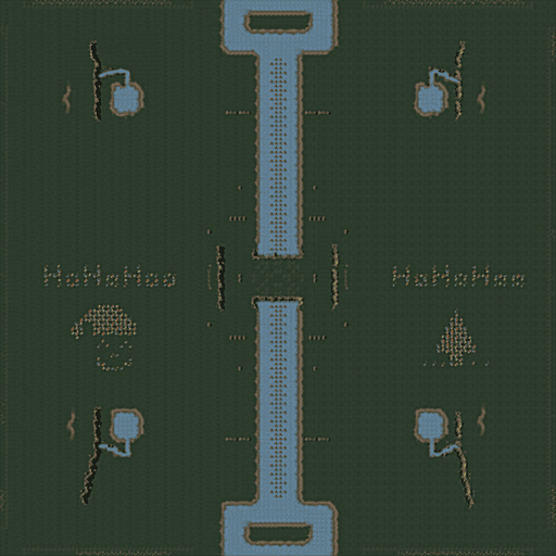 IronRush no Rush X-MAS Edition (Shuffle0, Team 1 go left, Team 2 go right)