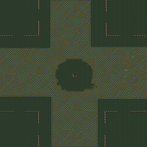 big map with gems