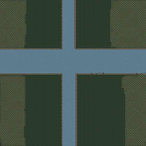 Four Player, seperated by sea but no bridge