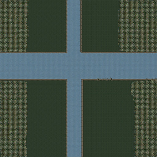 Four Player, seperated by sea but no bridge