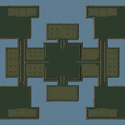 Hold your hill 4vs1 with trees