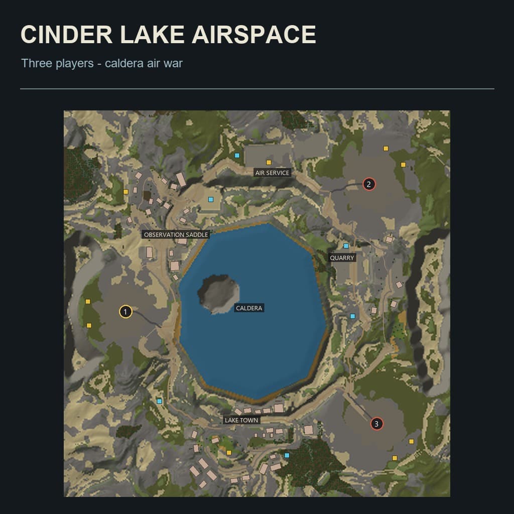 Cinder Lake Airspace